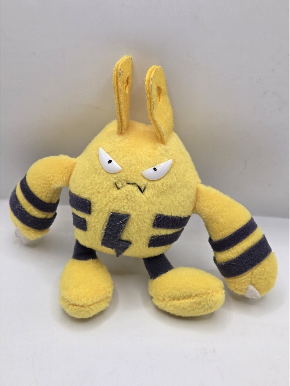 Elekid Pokemon Plush Doll 4" Japanese Toy 1999 Bandai Nintendo From Japan